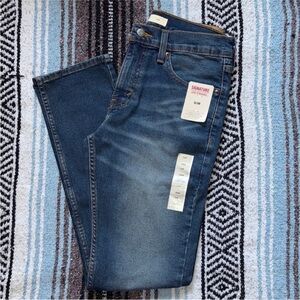 Signature by Levi Strauss Men's Dark Blue Slim Jeans